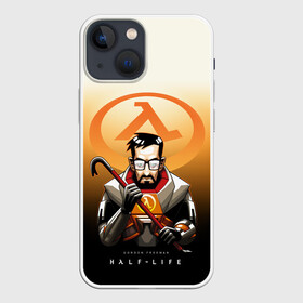 Чехол для iPhone 13 mini с принтом FREEMAN | HALF LIFE (Z) ,  |  | aperture laboratories | black mesa | gordon freeman | half life | half life 3 | valve | блэк меса | вэлв | гордон фриман | халф лайф