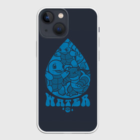 Чехол для iPhone 13 mini с принтом Водные покемоны ,  |  | anime | pokemon | poket monster | poketmon | squirtle | аниме | анимэ | карманные монстры | покемон | сквиртл