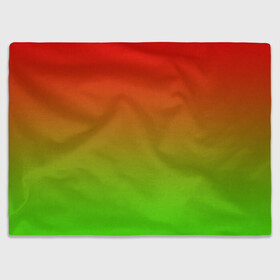 Плед 3D с принтом Градиент Яблоко , 100% полиэстер | закругленные углы, все края обработаны. Ткань не мнется и не растягивается | Тематика изображения на принте: градиент | желтый | зеленый | красный | перелив | переход | фрукты | цвета | яблоко