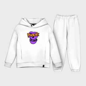 Детский костюм хлопок Oversize с принтом Phoenix Misfits ,  |  | basketball | misfits | mvp | nba | phoenix | sport | streetball | suns | аризона | баскетбол | игра | крис пол | музыка | мяч | нба | санс | спорт | стритбол | тренер | финикс | чемпион | череп