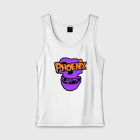 Женская майка хлопок с принтом Phoenix Misfits , 95% хлопок, 5% эластан |  | basketball | misfits | mvp | nba | phoenix | sport | streetball | suns | аризона | баскетбол | игра | крис пол | музыка | мяч | нба | санс | спорт | стритбол | тренер | финикс | чемпион | череп