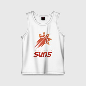 Детская майка хлопок с принтом Suns Basketball ,  |  | Тематика изображения на принте: basketball | mvp | nba | phoenix | sport | streetball | suns | аризона | баскетбол | игра | крис пол | мяч | нба | санс | спорт | стритбол | тренер | финикс | чемпион