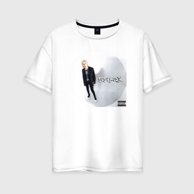 Женская футболка хлопок Oversize с принтом Платина - Sosa Muzik , 100% хлопок | свободный крой, круглый ворот, спущенный рукав, длина до линии бедер
 | platina | trap | русский рэп | соса мьюзик | трэп
