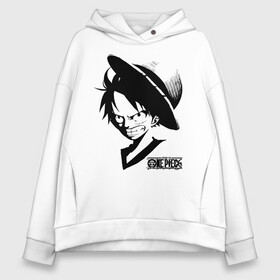 Женское худи Oversize хлопок с принтом Манки Д. Луффи One Piece , френч-терри — 70% хлопок, 30% полиэстер. Мягкий теплый начес внутри —100% хлопок | боковые карманы, эластичные манжеты и нижняя кромка, капюшон на магнитной кнопке | anime | manga | monkey d. luffy | one piece | аниме | большой куш | ван пис | вон пис | капитан | король пиратов | луси | луфи | луффи | луффи но уми | луффи таро | манга | манки д. луффи | мугивара | пират | пятый император