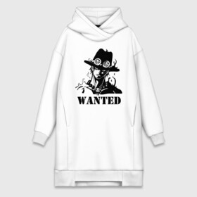 Платье-худи хлопок с принтом Портгас Д. Эйс в розыске One Piece ,  |  | anime | manga | one piece | whitebeard pirates | аниме | бандит | большой куш | ван пис | вон пис | гол д. эйс | командир 2 ой дивизии | король пиратов | манга | пират | пираты белой бороды | пираты белоуса | портгас д. эйс