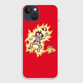 Чехол для iPhone 13 с принтом Знакомство с Пикачу ,  |  | anime | pikachu | pokemon | poket monster | poketmon | аниме | анимэ | карманные монстры | пикачу | покемон