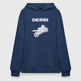 Худи SuperOversize хлопок с принтом DERBI / ДЕРБИ / MOTO , 70% хлопок, 30% полиэстер, мягкий начес внутри | карман-кенгуру, эластичная резинка на манжетах и по нижней кромке, двухслойный капюшон
 | derbi | gp1 | motorcycle | motosport | predator | racing | senda | speed | sport | байк | гонки | двигатель | дерби | мото | мотокросс | мотоспорт | мототриал | мотоцикл | предатор. | сенда | скорость | спорт