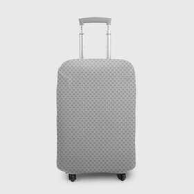 Чехол для чемодана 3D с принтом GRAY CARBON , 86% полиэфир, 14% спандекс | двустороннее нанесение принта, прорези для ручек и колес | carbon | абстракция | без дизайна | карбон | карбон и ничего лишнего | на каждый день | серая | серое | серый | текстура