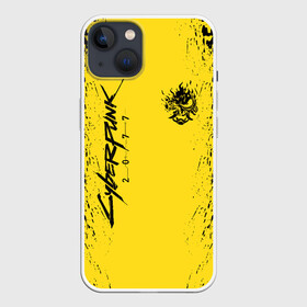 Чехол для iPhone 13 с принтом CYBERPUNK 2077 | КИБЕРПАНК 2077 ,  |  | cd project red | cyberpunk 2077 | demon | keanu reeves | maelstrom | militech | quadra | samurai | smile | trauma | trauma team | демон | киану ривз | киберпанк 2077 | милитех | самурай | смайл