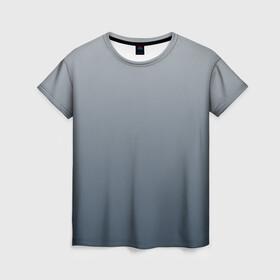 Женская футболка 3D с принтом GRADIENT 50 SHADES OF GREY , 100% полиэфир ( синтетическое хлопкоподобное полотно) | прямой крой, круглый вырез горловины, длина до линии бедер | абстракция | амбре | без дизайна | белая | белый | градиент | градиент и ничего лишнего | градиенты | на каждый день | оттенки серого | серая | серое | серый | текстура | черная | черный
