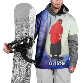 Накидка на куртку 3D с принтом Adios , 100% полиэстер |  | Тематика изображения на принте: adios | адидас | бабуля | бабушка | вселенная | космос | мемы | портал | прощание | черная дыра
