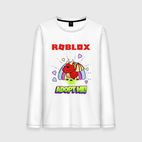 Мужской лонгслив хлопок с принтом ROBLOX / РОБЛОКС / ADOPT ME , 100% хлопок |  | adopt me | blox fruits | noob | piggy | roblox | roblox games | roblox piggy | игра роблокс | нуб | роблокс | робукс | усынови меня.