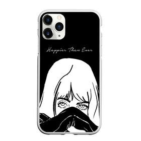 Чехол для iPhone 11 Pro матовый с принтом Happier Than Ever, Билли Айлиш , Силикон |  | be | billie eilish | happier than ever | pop art | билли айлиш | инди поп | музыка