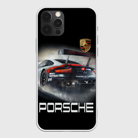 Чехол для iPhone 12 Pro с принтом PORSHE , силикон | область печати: задняя сторона чехла, без боковых панелей | 911 | auto | car | cool | dark | logo | machine | porshe | ride | sportcar | автомобили | гонки | крутые | порше | ралли | спорткар | тачки