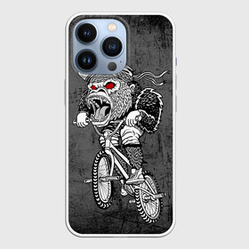 Чехол для iPhone 13 Pro с принтом Junk Ride ,  |  | bike | bmx | gorilla | mtb | ride | бэм | вело | велосипед | велоспорт | горилла | поездка