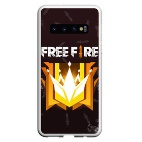 Чехол для Samsung Galaxy S10 с принтом Free Fire | Фри фаер , Силикон | Область печати: задняя сторона чехла, без боковых панелей | ff | free fire | freefire | garena | grand master | master | гарена | гранд мастер | грандмастер | лига | мастер | паттерн | текстура | фре фаер | фри фаер | фри файр | фрифайр | фф