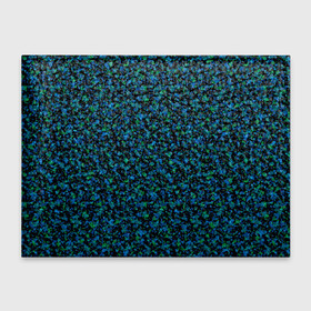 Обложка для студенческого билета с принтом Абстрактный зелено-синий узор  , натуральная кожа | Размер: 11*8 см; Печать на всей внешней стороне | абстрактный | вкрапления | зеленый | молодежный | мраморный | синий | современный | черный и синий