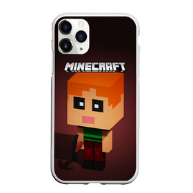 Чехол для iPhone 11 Pro матовый с принтом MINECRAFT | МАЙНКРАФТ (Z) , Силикон |  | block | creeper | cube | minecraft | minecraft nature | minecraft skin | minectaft skins | mobs | pixel | tnt | underground | блок | геометрия | крафт | крипер | кубики | майнкрафт | пиксели | тнт