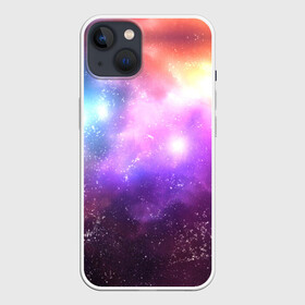 Чехол для iPhone 13 с принтом Космос, сияние и звезды ,  |  | galaxy | gradient | nature | neon | night | space | stars | universe | вселенная | галактика | градиент | закат | звезды | звезды космос | космический принт | космос | небо | неон | ночь | облака | переливы | планеты | природа