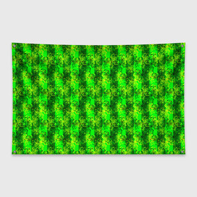 Флаг-баннер с принтом Неоновый полосатый узор  , 100% полиэстер | размер 67 х 109 см, плотность ткани — 95 г/м2; по краям флага есть четыре люверса для крепления | бабочки | вертикальные полосы | зеленый | летний | неоновый | неоновый зеленый | современный | яркий узор