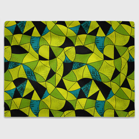 Плед 3D с принтом Гранжевый яркий зеленый  , 100% полиэстер | закругленные углы, все края обработаны. Ткань не мнется и не растягивается | абстрактный | гранжевая текстура | зеленый | летний | молодежный | современный | ярко желтый