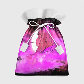 Подарочный 3D мешок с принтом Аниме Девушка | Розовый Космос , 100% полиэстер | Размер: 29*39 см | anime | cloud | girl | japan | moon sky | pink | senpai | space | аниме | анимэ | девочка | девушка | космос | краска | кровь | луна | мульт | самурай | символ | тян | япония