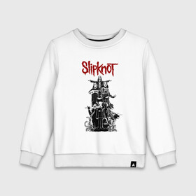 Детский свитшот хлопок с принтом SLIPKNOT | СЛИПКНОТ (Z) , 100% хлопок | круглый вырез горловины, эластичные манжеты, пояс и воротник | rock | slipknot | алессандро вентурелла | джей вайнберг | джеймс рут | кори тейлор | крэйг джонс | мик томсон | петля | рок | сид уилсон | скользящий узел | слипкнот | тяжелый рок | удавка | шон крэхан