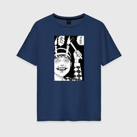 Женская футболка хлопок Oversize с принтом Соичи дзюндзи ито , 100% хлопок | свободный крой, круглый ворот, спущенный рукав, длина до линии бедер
 | аниме | дзюндзи ито | манга | соити | соичи