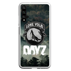 Чехол для Honor 20 с принтом LONE VOLKI | DAYZ (Z) , Силикон | Область печати: задняя сторона чехла, без боковых панелей | apocalypse | arma 2 | dayz | game | survival horror | zombie | апокалипсис | арма | арма 2 | дейзи | зомби | зомби апокалипсисом | игра | мертвецы | симулятор выживания | ходячик мертвецы