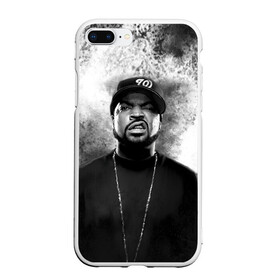 Чехол для iPhone 7Plus/8 Plus матовый с принтом Ice Cube | Айс Куб (Z) , Силикон | Область печати: задняя сторона чехла, без боковых панелей | Тематика изображения на принте: ice cube | oshea jackson | rap | айс куб | айс кьюб | реп | репер | рэпер | хип хоп