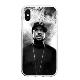 Чехол для iPhone XS Max матовый с принтом Ice Cube | Айс Куб (Z) , Силикон | Область печати: задняя сторона чехла, без боковых панелей | Тематика изображения на принте: ice cube | oshea jackson | rap | айс куб | айс кьюб | реп | репер | рэпер | хип хоп