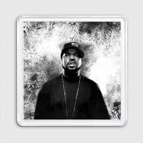 Магнит 55*55 с принтом Ice Cube | Айс Куб (Z) , Пластик | Размер: 65*65 мм; Размер печати: 55*55 мм | Тематика изображения на принте: ice cube | oshea jackson | rap | айс куб | айс кьюб | реп | репер | рэпер | хип хоп