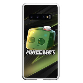 Чехол для Samsung Galaxy S10 с принтом MINECRAFT | МАЙНКРАФТ (Z) , Силикон | Область печати: задняя сторона чехла, без боковых панелей | Тематика изображения на принте: block | creeper | cube | minecraft | minecraft nature | minecraft skin | minectaft skins | mobs | pixel | tnt | underground | блок | геометрия | крафт | крипер | кубики | майнкрафт | пиксели | тнт