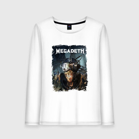 Женский лонгслив хлопок с принтом Megadeth | Poster (Z) , 100% хлопок |  | dave mustaine | megadeth | music | rock | дирк вербурен | дэвид эллефсон | дэйв мастейн | кико лоурейро | мегадеф | мегадэф | музыка | рок | трэш метал | хард рок | хеви метал