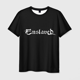 Мужская футболка 3D с принтом Enslaved , 100% полиэфир | прямой крой, круглый вырез горловины, длина до линии бедер | black metal | enslaved | metal | rock | блэк метал | группа | метал | рок