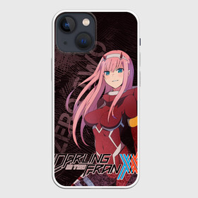 Чехол для iPhone 13 mini с принтом Zero Two Любимый во Франксе ,  |  | darling | darling in the franxx | zero two | вайфу | зеро ту | код 002 | любимый во франксе | франкс