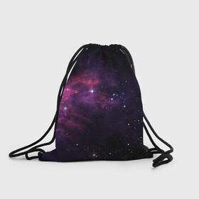 Рюкзак-мешок 3D с принтом Вселенная , 100% полиэстер | плотность ткани — 200 г/м2, размер — 35 х 45 см; лямки — толстые шнурки, застежка на шнуровке, без карманов и подкладки | space | stars | галактика | космос | ночное небо