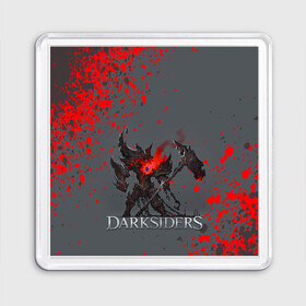 Магнит 55*55 с принтом Darksiders | Гнев Войны (Z) , Пластик | Размер: 65*65 мм; Размер печати: 55*55 мм | azrael | darksiders | darksiders 2 | darksiders 3 | griever | silitha | tiamat | ulthane | vulgrim | wrath of war | всадник апокалипсиса | гнев войны | обугленный совет | руина | ультэйн | чёрный молот