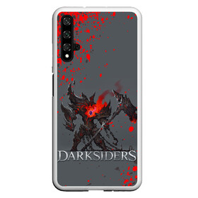 Чехол для Honor 20 с принтом Darksiders | Гнев Войны (Z) , Силикон | Область печати: задняя сторона чехла, без боковых панелей | Тематика изображения на принте: azrael | darksiders | darksiders 2 | darksiders 3 | griever | silitha | tiamat | ulthane | vulgrim | wrath of war | всадник апокалипсиса | гнев войны | обугленный совет | руина | ультэйн | чёрный молот