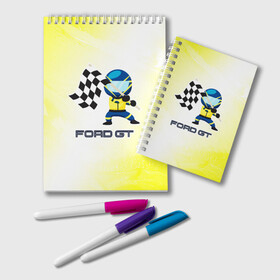 Блокнот с принтом Ford - Racing , 100% бумага | 48 листов, плотность листов — 60 г/м2, плотность картонной обложки — 250 г/м2. Листы скреплены удобной пружинной спиралью. Цвет линий — светло-серый
 | auto | ford | logo | moto | motors | pro | racing | symbol | авто | автомобиль | гонки | знак | лого | логотип | логотипы | марка | машина | мото | моторс | символ | символы | форд