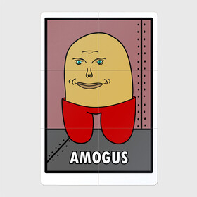 Магнитный плакат 2Х3 с принтом Amogus, Among Us 