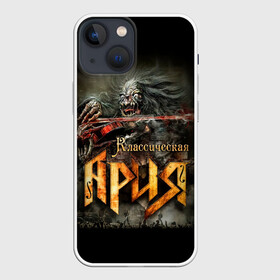 Чехол для iPhone 13 mini с принтом Классическая Ария ,  |  | aria | arthur berkut | heavy metal | mikhail zhitnyakov | rock group | valery kipelov | ария | артур беркут | валерий кипелов | виталий дубинин | владимир холстинин | кипелов | мастер | мертвец | михаил житняков | рок группа | скелет