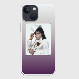 Чехол для iPhone 13 mini с принтом Майкл Джексон навсегда ,  |  | forever young | michael jackson | король | майкл джексон | поп музыка