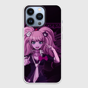 Чехол для iPhone 13 Pro с принтом Джунко Эношима Данганронпа ,  |  | danganronpa | enoshima | enoshima junko | junko | monokuma | аниме | данганронпа | джунко | джунко эношима | злодейка | монокума | эношима