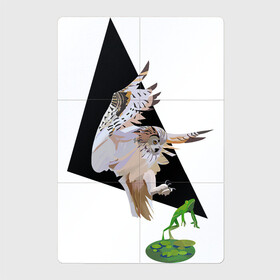 Магнитный плакат 2Х3 с принтом Сова в деле , Полимерный материал с магнитным слоем | 6 деталей размером 9*9 см | Тематика изображения на принте: арт | дикие животные | дикие звери | дикие птицы | животное | животные | лягушка | охота | природа | птица | птицы | рисунок | сова