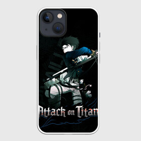 Чехол для iPhone 13 с принтом Леви Аккерман Атака на титанов ,  |  | attack on titan | final | levi | shingeki no kyojin | аккерман | атака на титанов | вторжение гигантов | капрал | леви | ривай