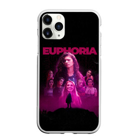 Чехол для iPhone 11 Pro матовый с принтом Euphoria team , Силикон |  | euphoria | serial | джулс | зендея | ру беннетт | сериал | сериалы | хантер шефер | эйфория