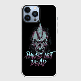 Чехол для iPhone 13 Pro Max с принтом Панк скелет ,  |  | alternative | music | punk | punks not dead | rock | альтернатива | музыка | панк | панки не умерают | панкс нот дэд | рок