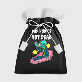 Подарочный 3D мешок с принтом Фанат Поп Панка , 100% полиэстер | Размер: 29*39 см | alternative | music | punk | punks not dead | rock | альтернатива | музыка | панк | панки не умерают | панкс нот дэд | рок