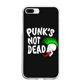 Чехол для iPhone 7Plus/8 Plus матовый с принтом Веселый панк , Силикон | Область печати: задняя сторона чехла, без боковых панелей | alternative | music | punk | punks not dead | rock | альтернатива | музыка | панк | панки не умерают | панкс нот дэд | рок